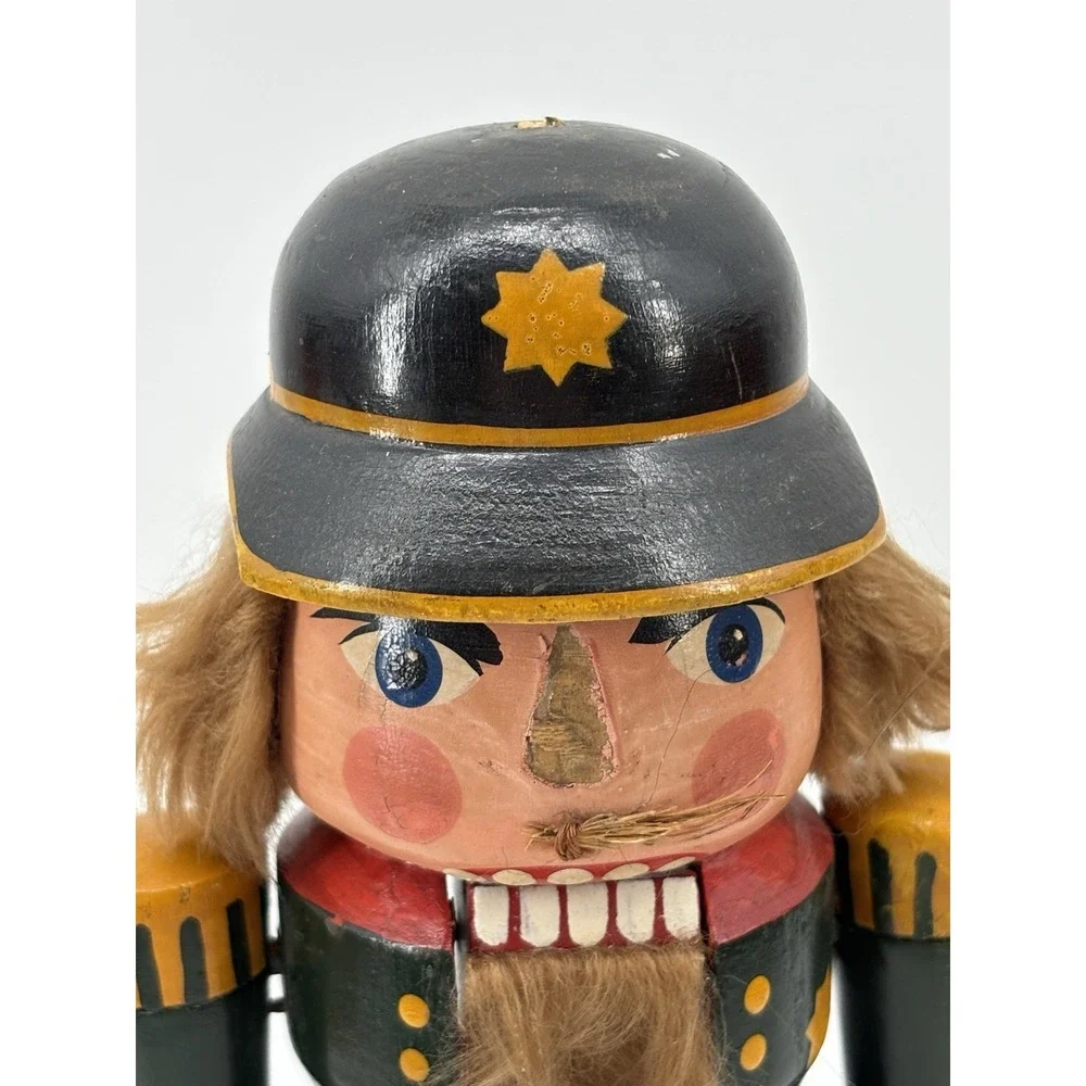 Vintage Erzgebirge? German Nutcracker Christmas Holiday Soldier Guard  9.5
